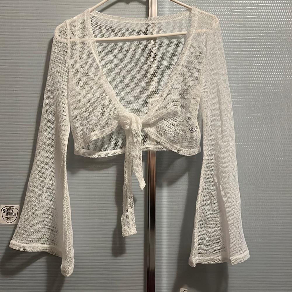 Bikini Sheer Cover Up Top